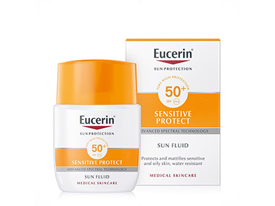 Eucerin Sensitive Protect Mattifying Sun Fluid 50+ 50Ml
