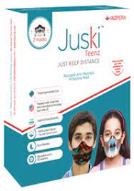 Juski Reusable Maks For Teens 2S
