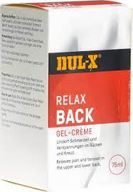 Dul X Gel Cream Back Relax 75Ml