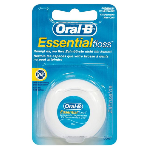 Floss Essential Unwaxed 50M Oral-B
