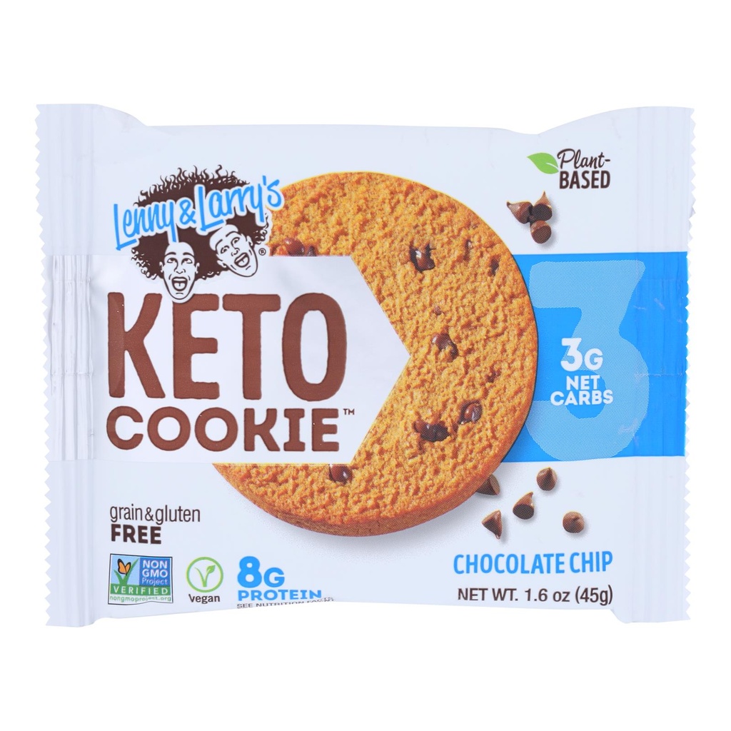 LENNY &amp; LARRY'S KETO COOKIE CHOCOLATE CHIP 45gm