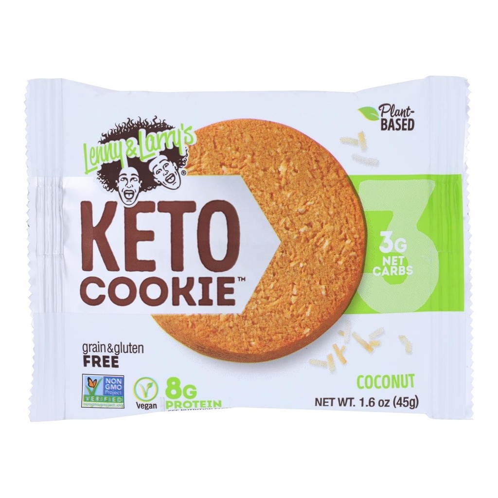 LENNY &amp; LARRY'S KETO COOKIE COOKIE COCONUT 45gm