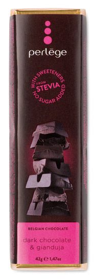 PERLEGE BAR DARK GIANDUJA STEVIA 42gm