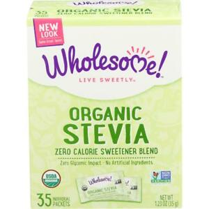WHOLESOME ORGANIC STEVIA 35gmx35s