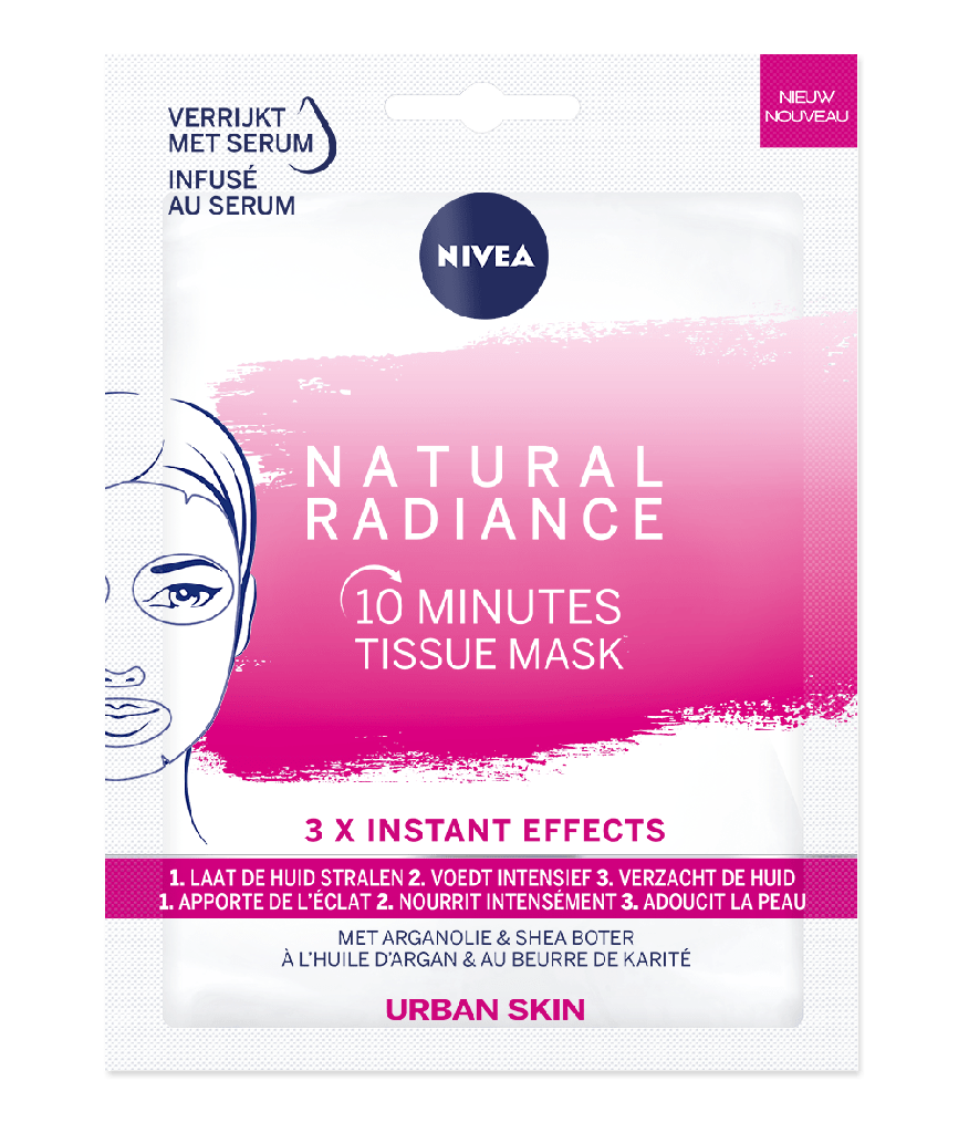 Nivea Natural Radiance Sheet Mask 1S