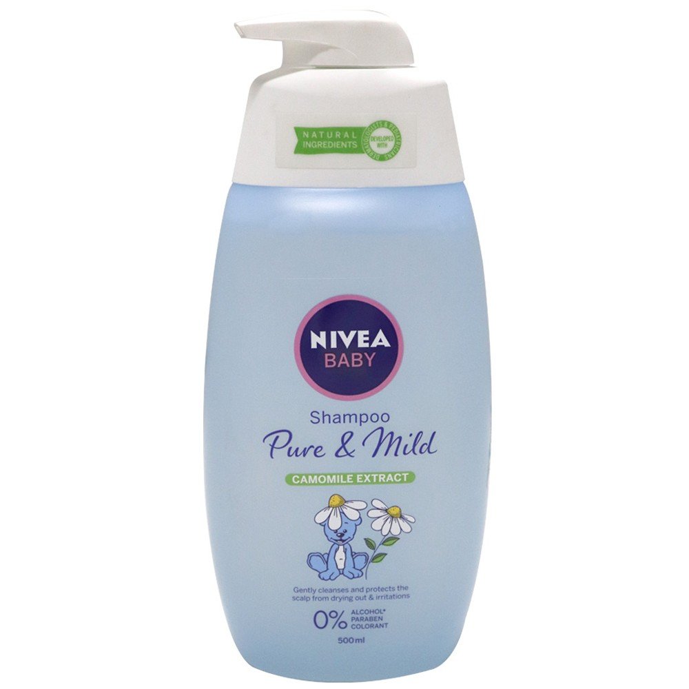 Nivea Baby Shampoo Pure&amp;Mild 500Ml