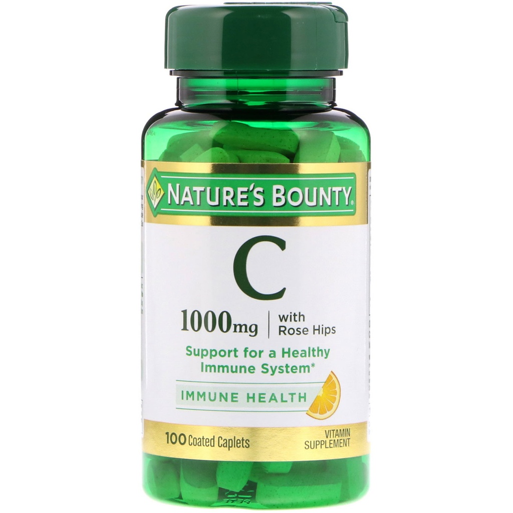 Nb Vitamin C 1000Mg Caplets With Rose Hips 100S