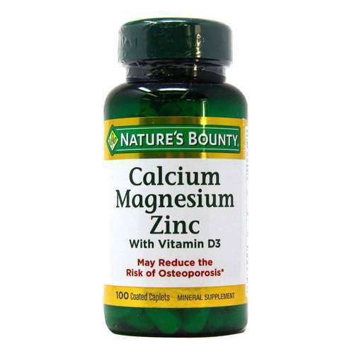Nb Calcium-Magnesium-Zinc Caplets 100S