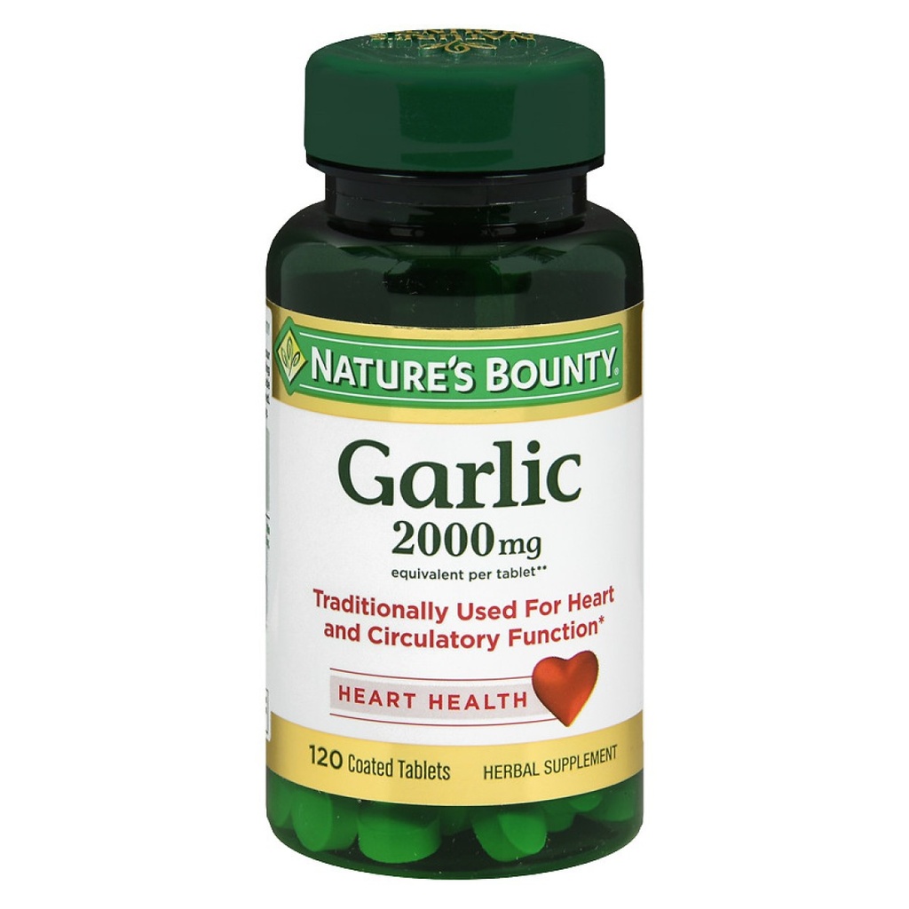 Nb Garlic 2000Mg Odorless Tablets 120S