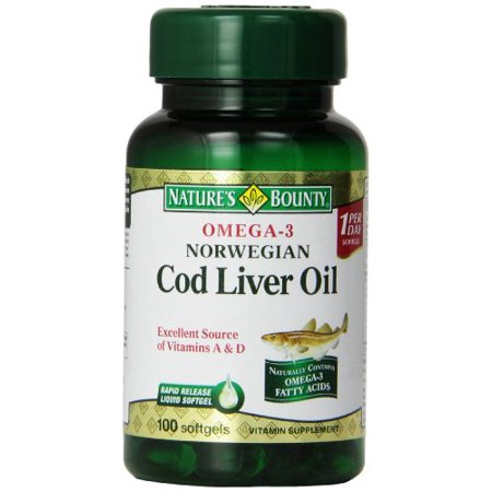 Nb Cod Liver Oil/Omega 3 Softgels 100S 