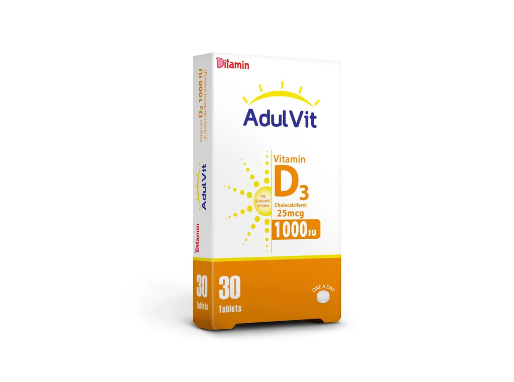Ditamin Adulvit D3 1000 30'S