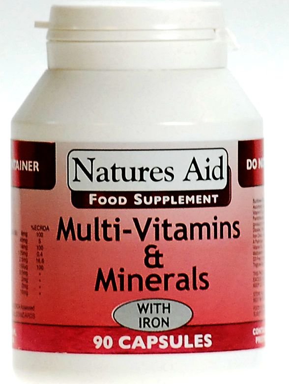 Na Multi Vitamin &amp; Minerals With Iron 90S