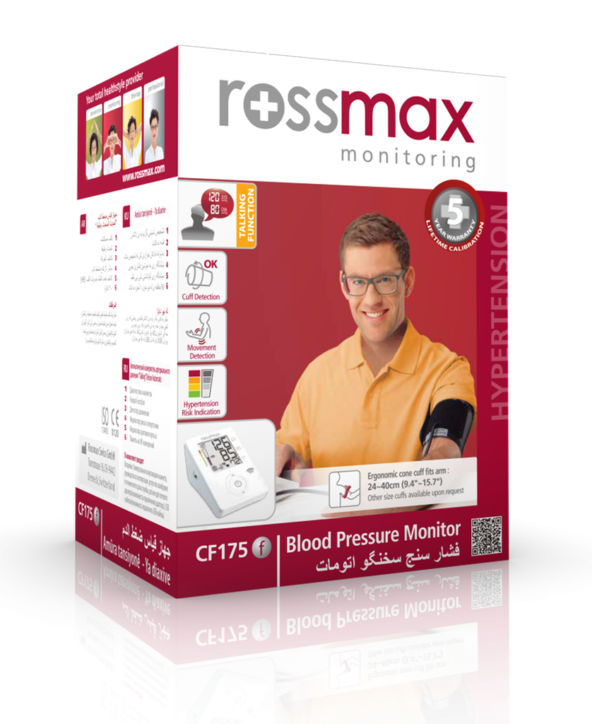 Rossmax Bp Monitor Cf175 Talking Type