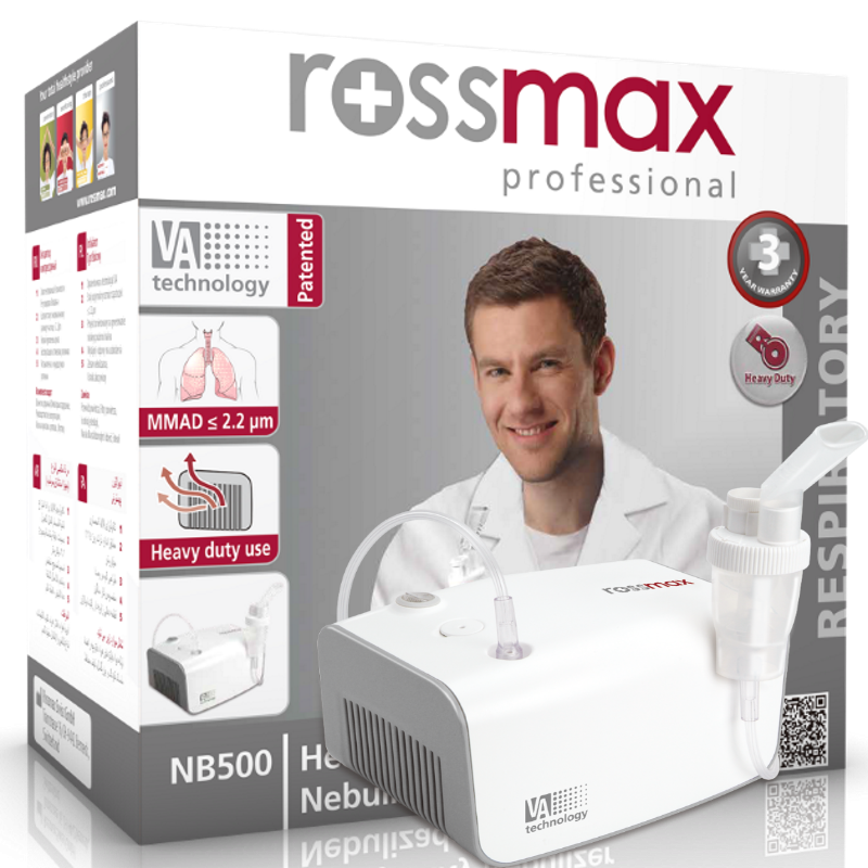 Rossmax Heavy Duty Piston Type Nebulizer Nb500