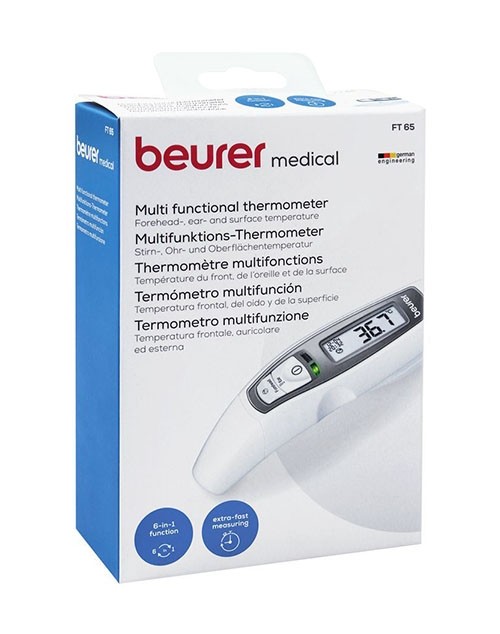 Ft 65 Beurer 6 In 1 Forhead Thermometer