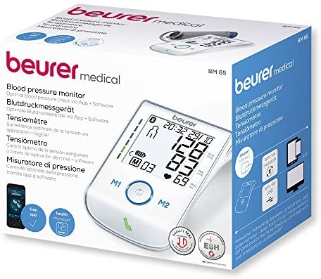 Beurer Bm85 Bp Monitor With Bluetooth