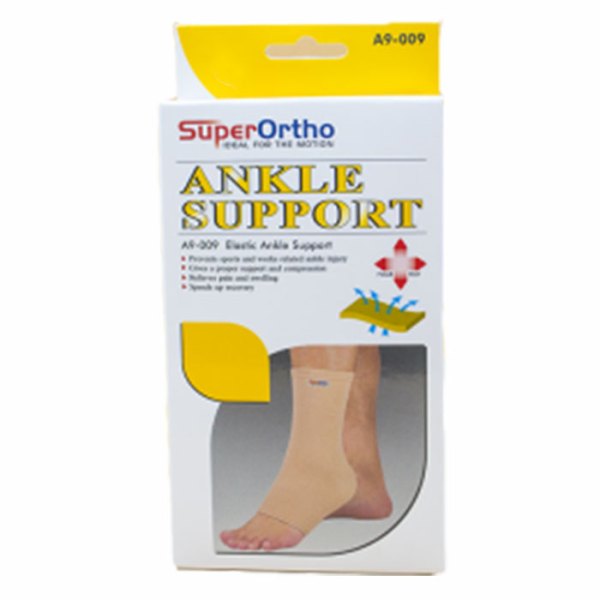 Super Ortho Ankle Support Elastic Beige A9-009 M