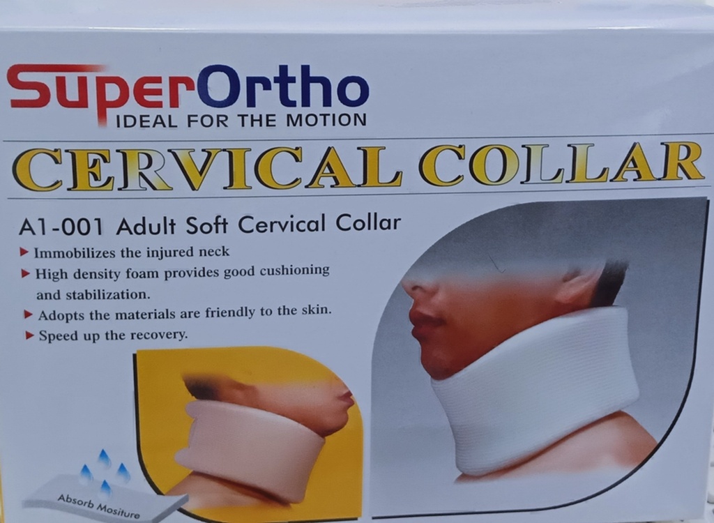 Super Ortho Cervical Collar Adult Soft A1-001 Xl