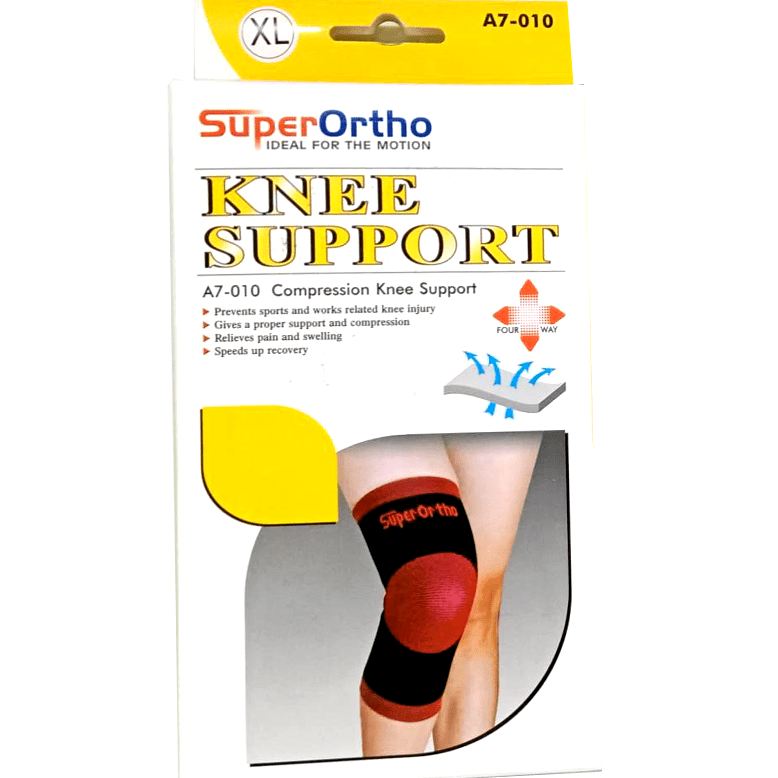 Super Ortho Knee Support Compression Elastic A7-010 Xl
