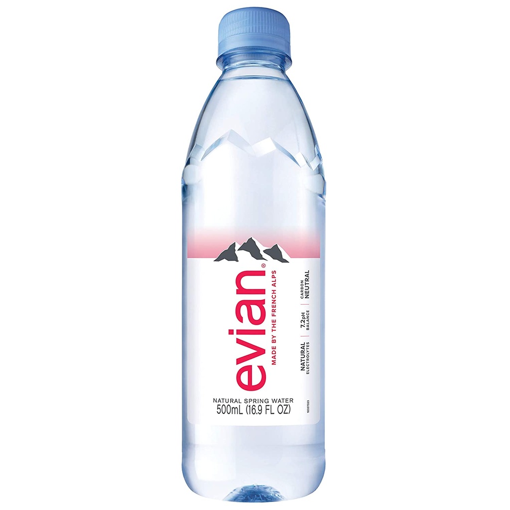 Evian 500 Ml Plastic