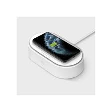 LYFRO AIR CAPSULE UVC DISINFECTION BOX WITH FAST WIRELESS CHARGING - WHITE