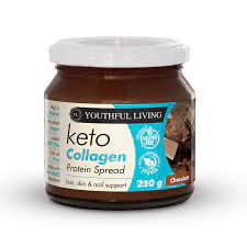 Youthful Living Keto Collagen Spread Chocolate 250gm