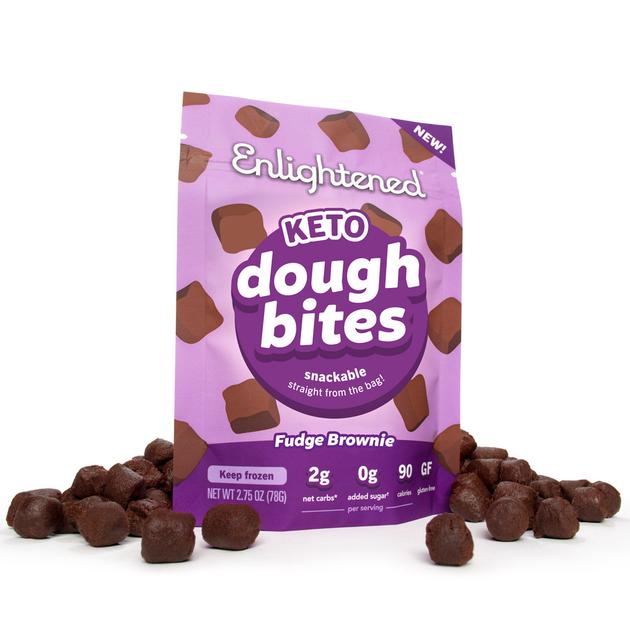 ENLIGHTENED KETO BROWNIE DOUGH BITES 78G