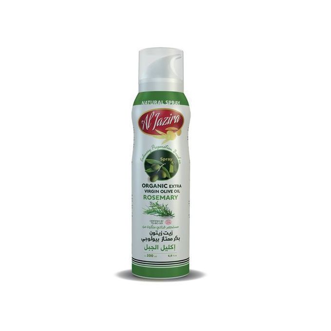 AL JAZIRA ORGANIC EXTRA VIRGIN OLIVE OIL WITH HERB SPRAY 200ML