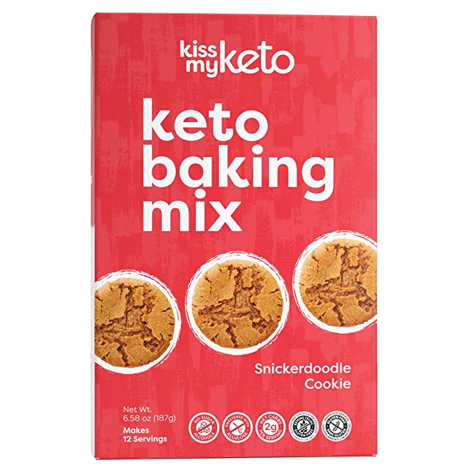 KISSMYKETO-BAKING MIX SNICKERDOODIE COOKIE 185G