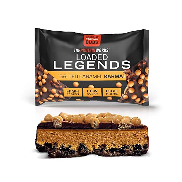 THE PROTEINWORKS  LOADED LEGENDS SALTED CARAMEL WRAP