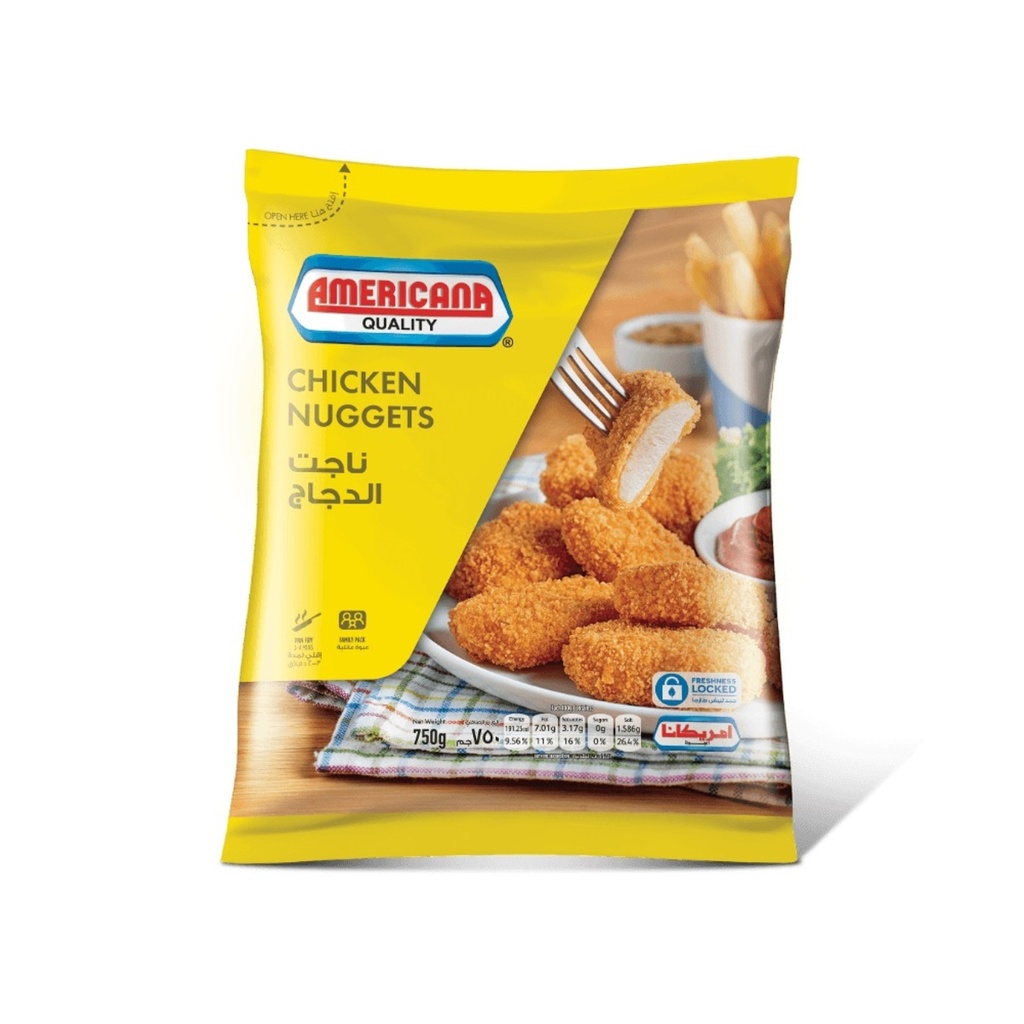 AMERICANA CH NUGGETS 10*750G