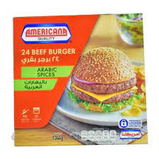 AMERICANA BEEF BURGER A/S 10*24 ( 24 PACK )