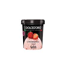 Dolce D'oro Strawberry Gelato 125ml