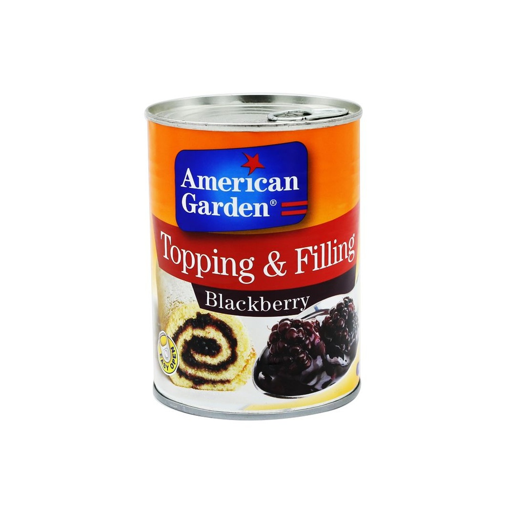 American Garden Blackberry Pie Filling - 595g
