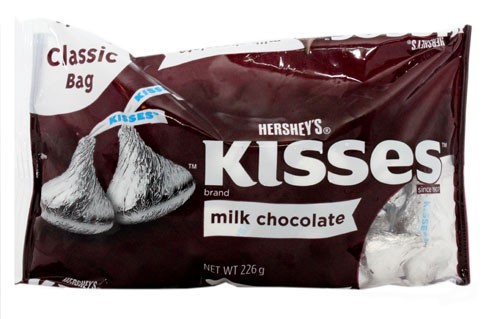 Hersheys Kisses Milk Chocolate Intl 226g