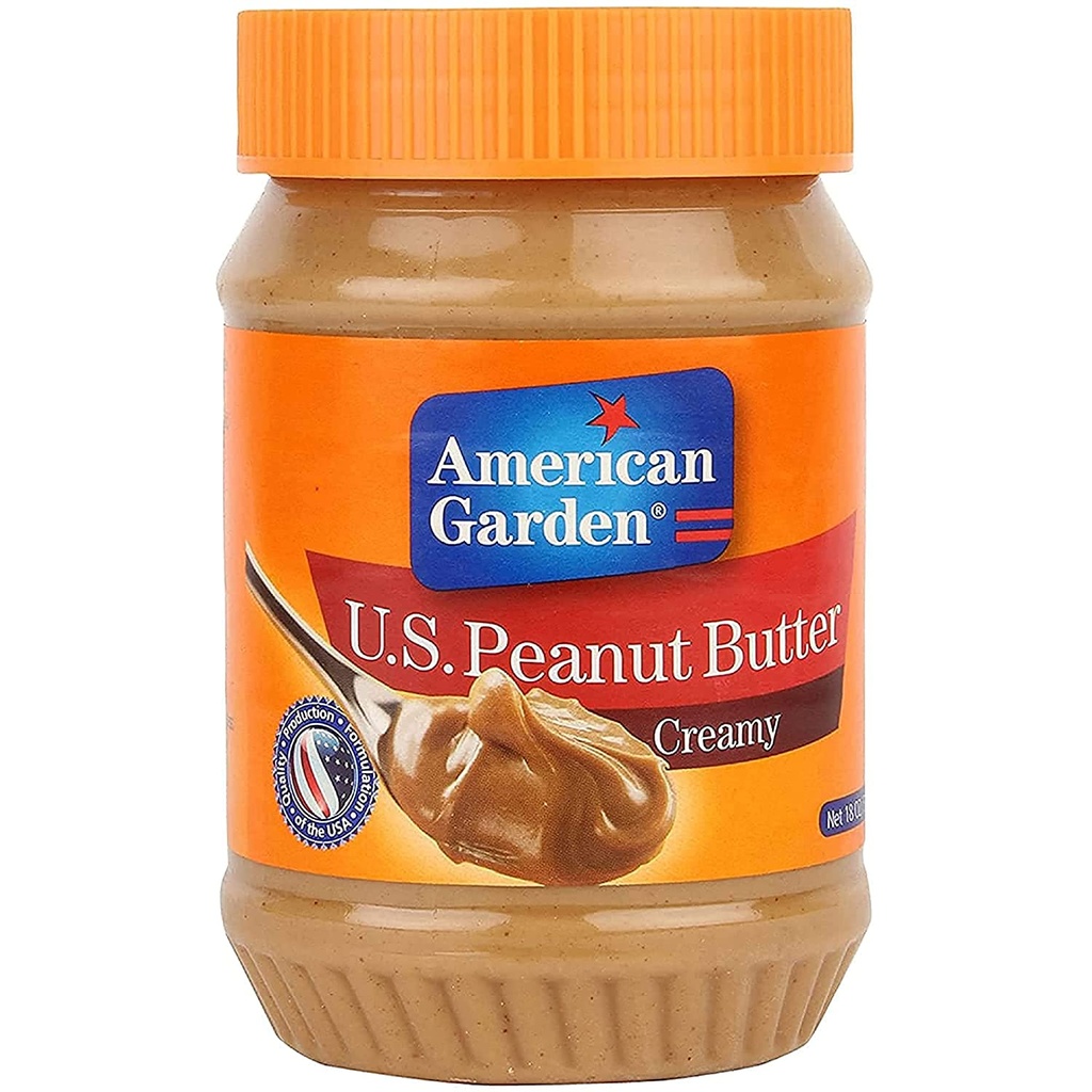 American Garden Smooth Peanut Butter (Creamy) 340 Gm