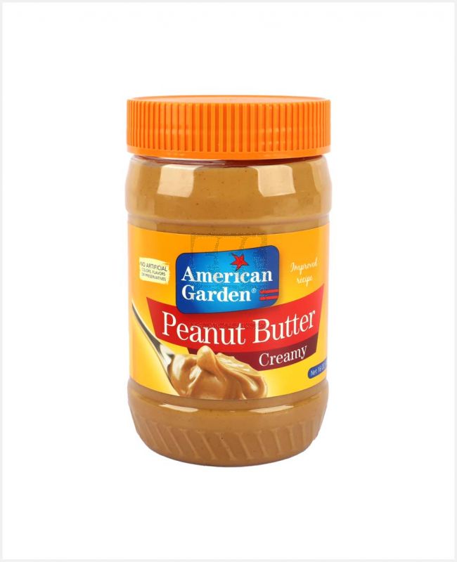 American Garden Smooth Peanut Butter (Creamy) 454Gm