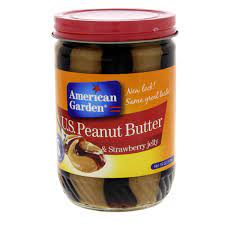 American Garden Peanut Butter &amp; Strawberry Jelly