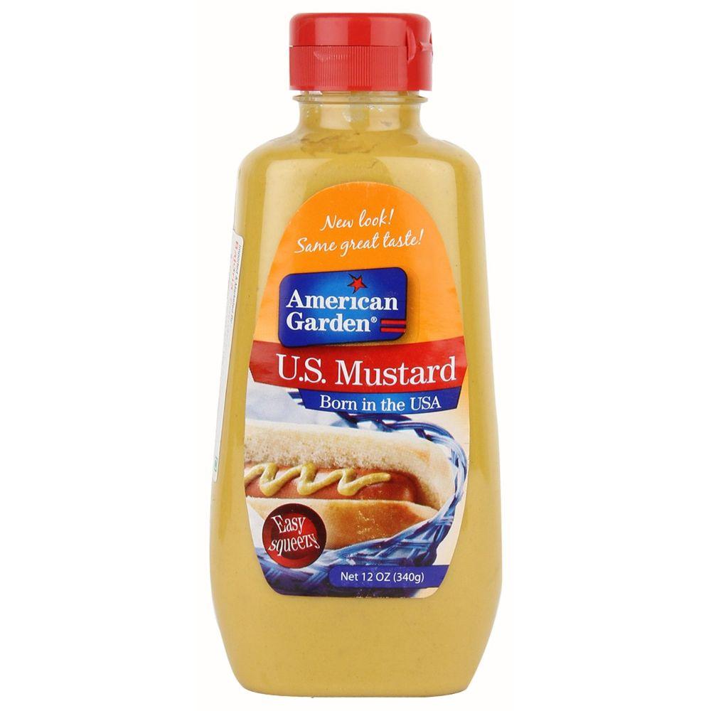 American Garden Mustard Squeeze Clear Deli Style