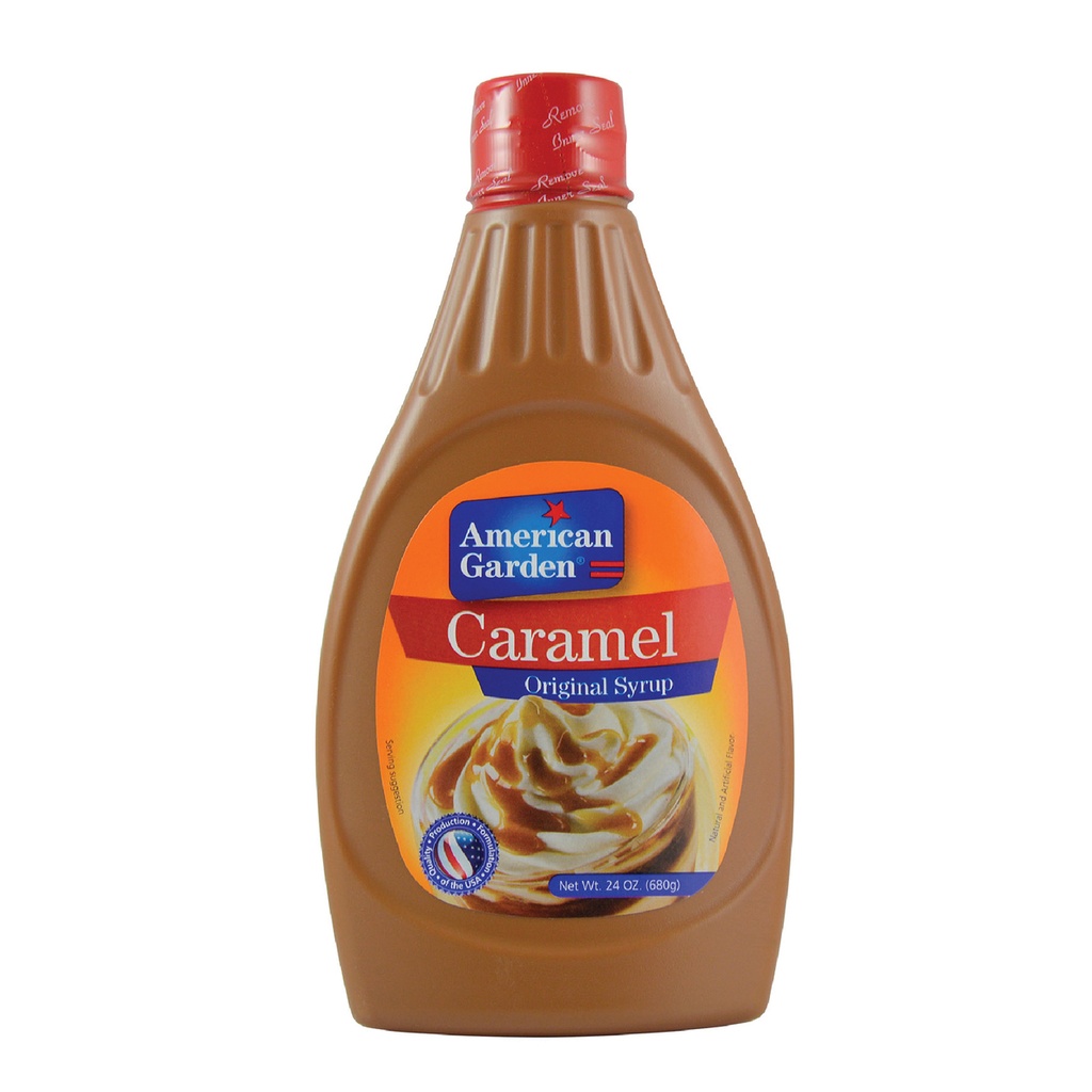 American Garden Caramel Syrup