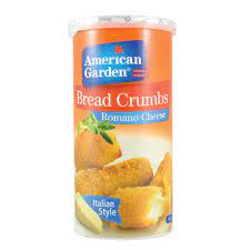 American Garden Bread Crumbs Romano Cheese 
