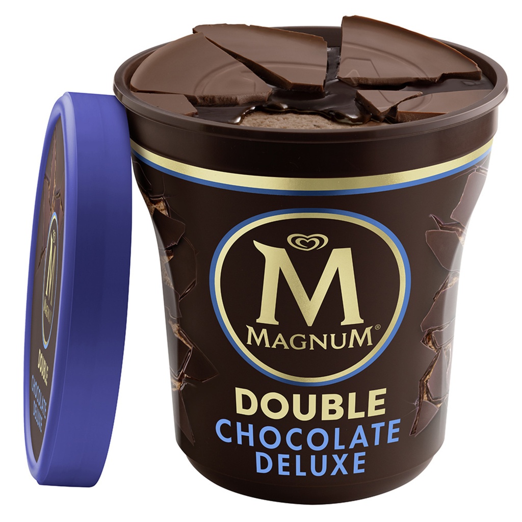 MAGNUM PINT DOUBLE CHOCOLATE  DELUXE 440ML 