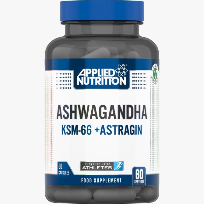 ASHWAGANDA KSM66 60 CAPSULES