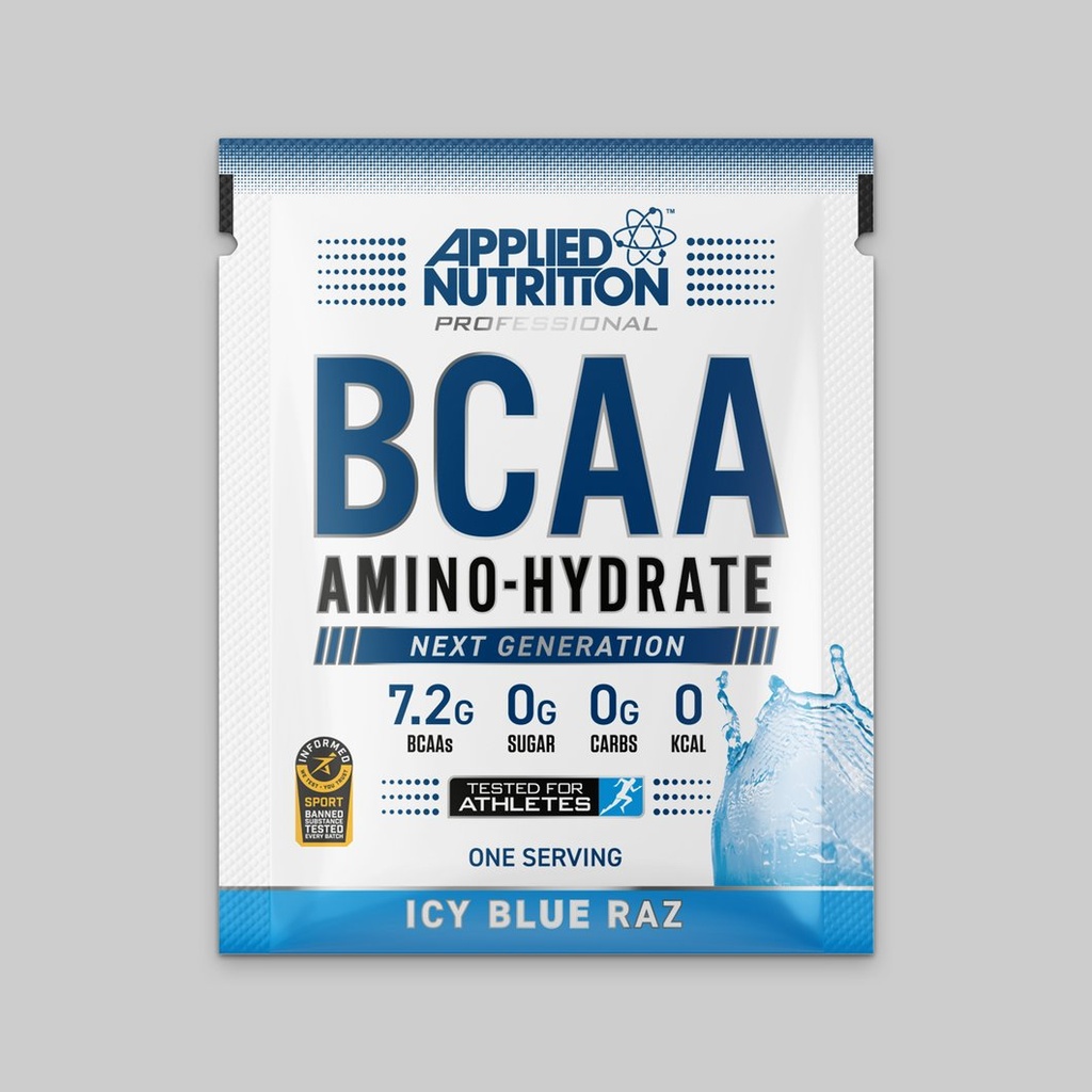 Applied Nutrition Sample  Amino Hydrate BCAA  ICY BLUE RAZ 14g