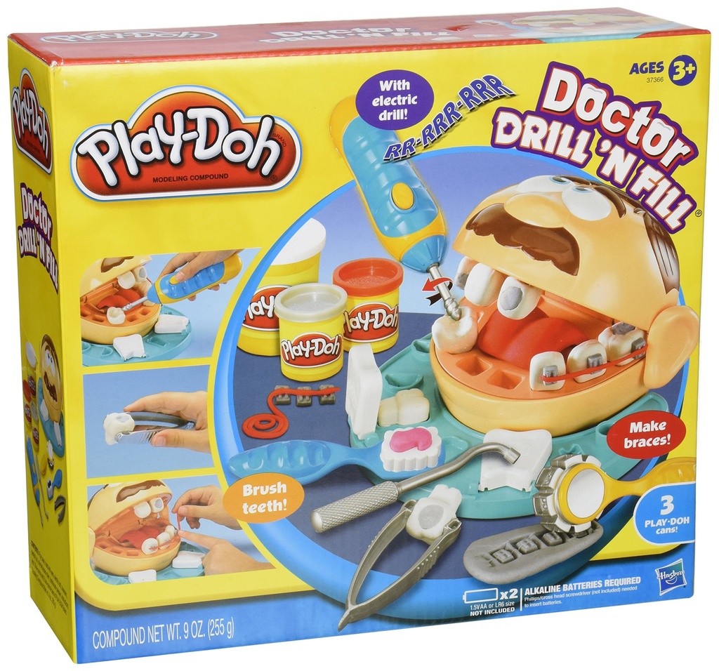 PLAY DOH DR DRILL N FILL