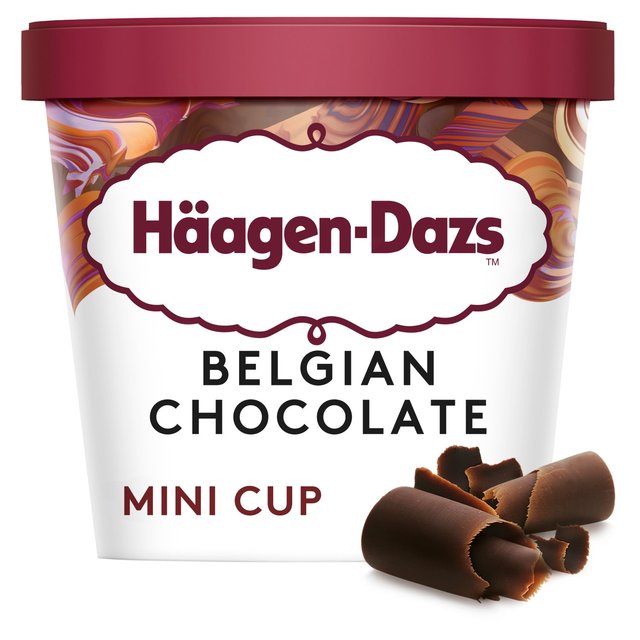 Haagen-Dazs Ice Cream Belgian Chocolate 100ml