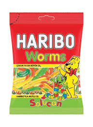 Haribo Worms 80gm