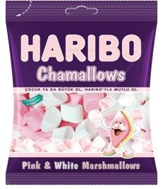Haribo Chamallows Pink &amp; White 25gm