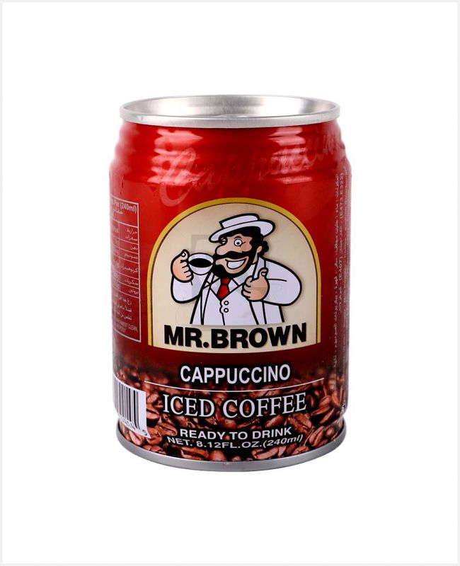 مستر براون - قهوة مثلجة كابتشينو 240 مل