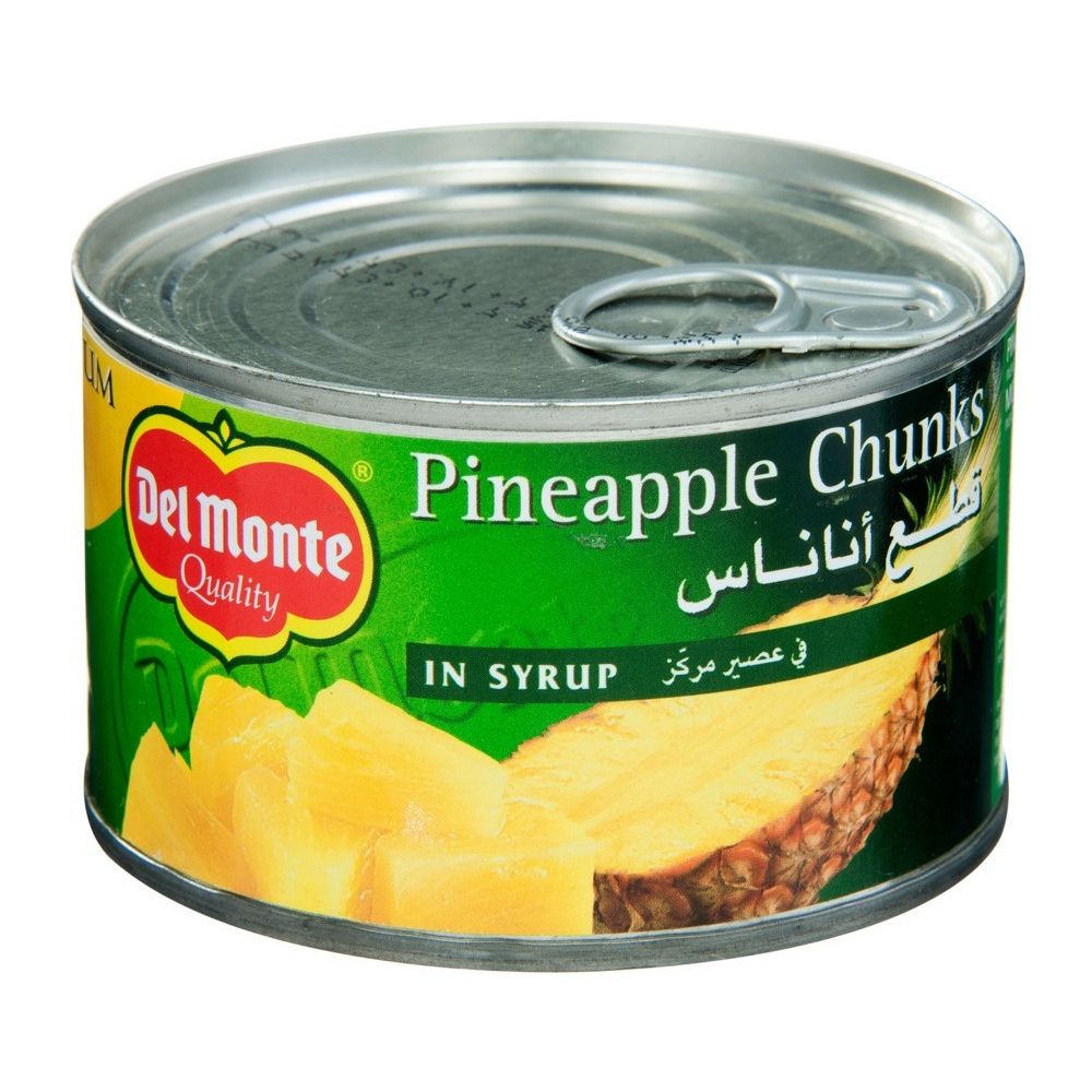 DEL MONTE PINEAPPLE CHUNKS IN SYRUP 234g